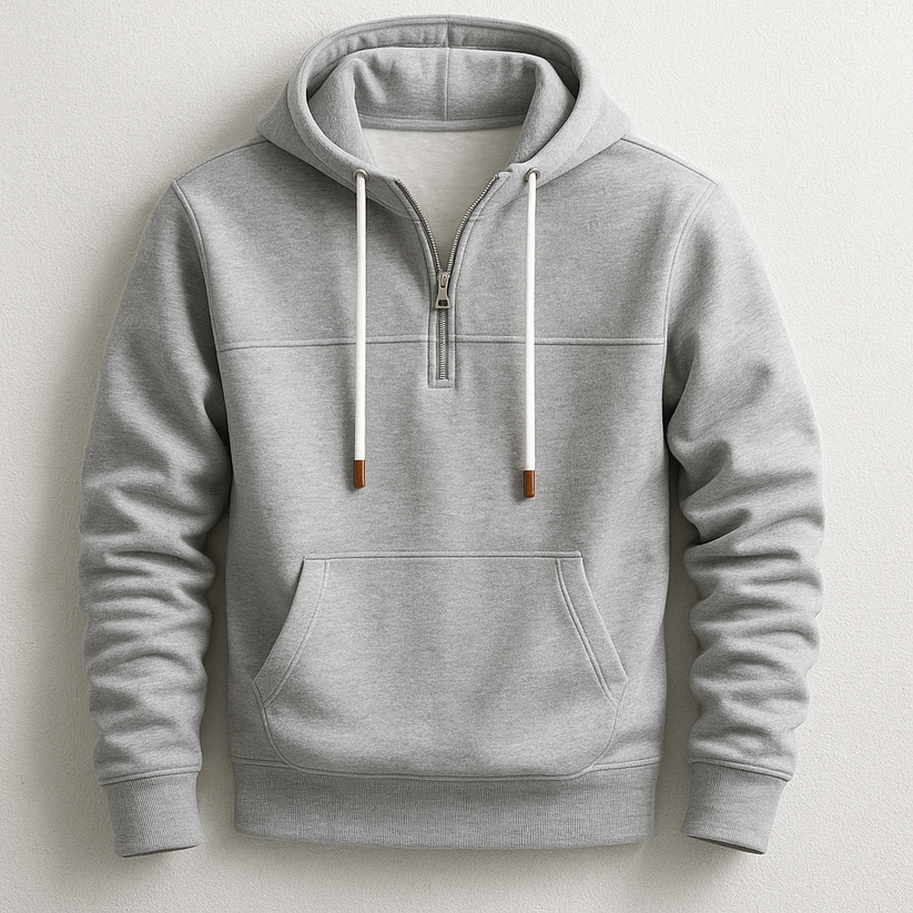 Elegantní Zip-Hoodie