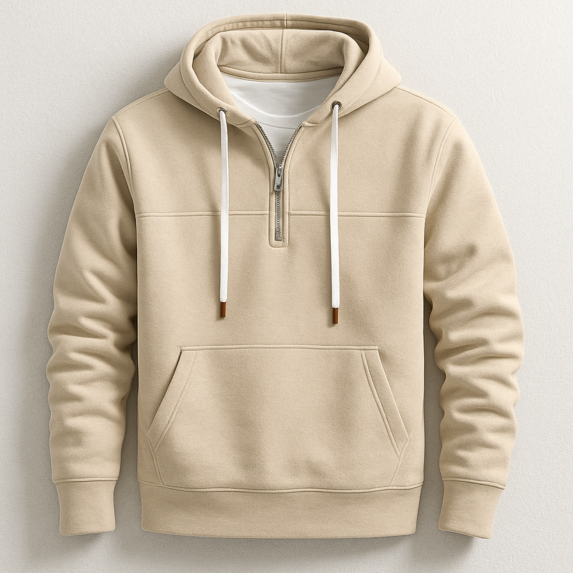 Elegantní Zip-Hoodie