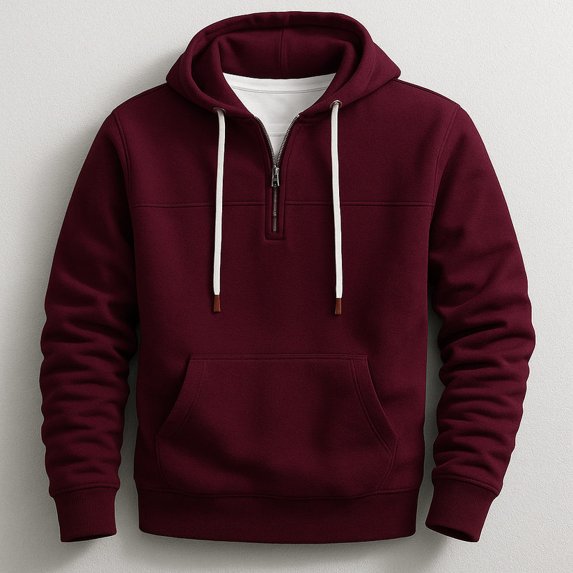 Elegantní Zip-Hoodie
