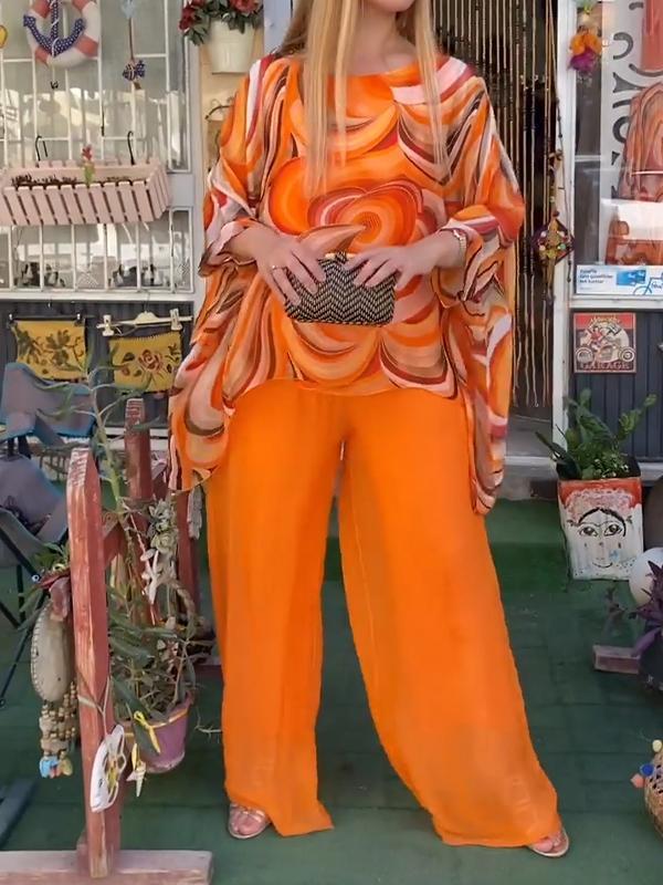 Katharina – Umělecký komplet Viima, barva: oranžová