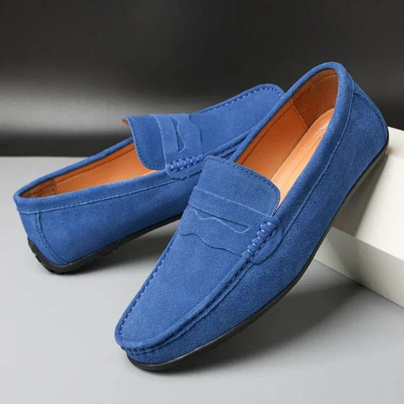 Lorenzo Loafers z nubuku