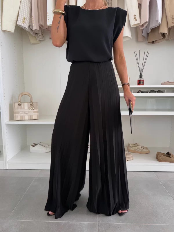 Magdalena – Elegantní plisovaný komplet