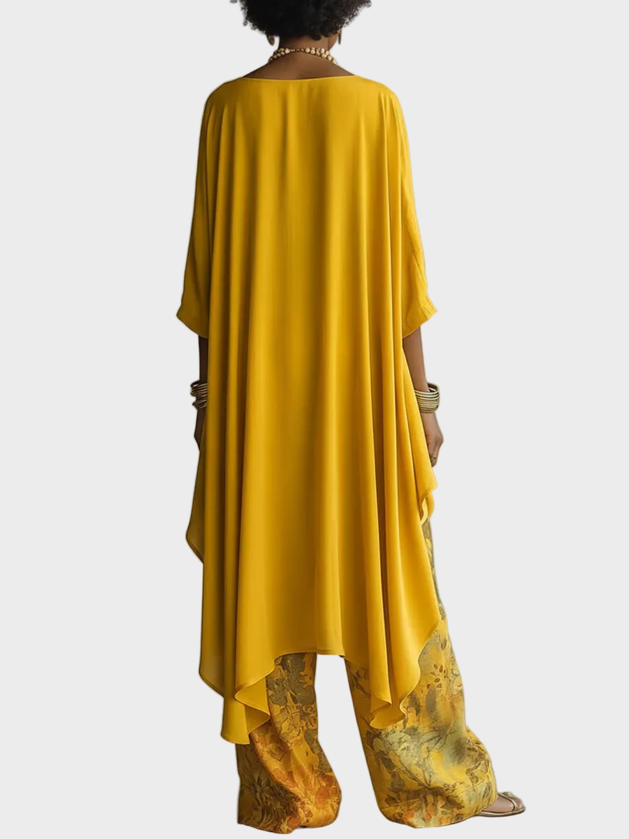 Flor - Umělecký elegantní set s květinovým vzorem